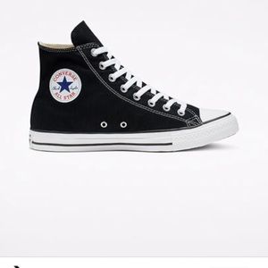 Black converse high tops